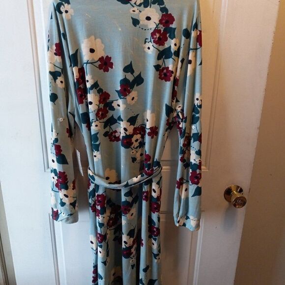 NWT LulaRoe Button Down Long Sleeve Dress - Picture 3 of 9